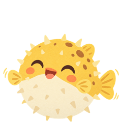 Pipo the pufferfish